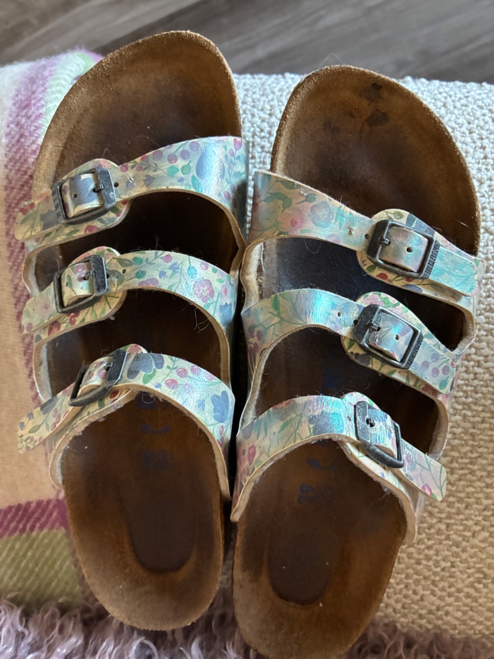 Birkenstock Florida floral sandals